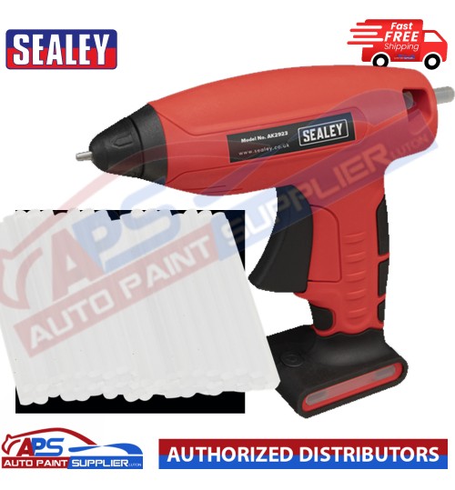 Sealey AK2923/2 All-Purpose Glue Stick - Pack of 50 + 3.7V Cordless Glue Gun